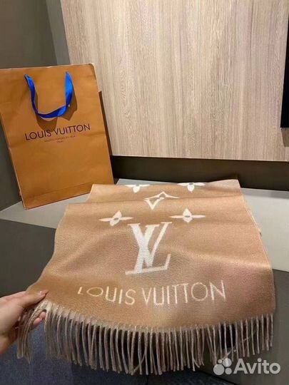 Шарф кашемировый Louis Vuitton