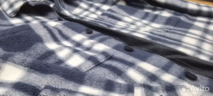 Куртка рубашка шерсть abercrombie fitch L