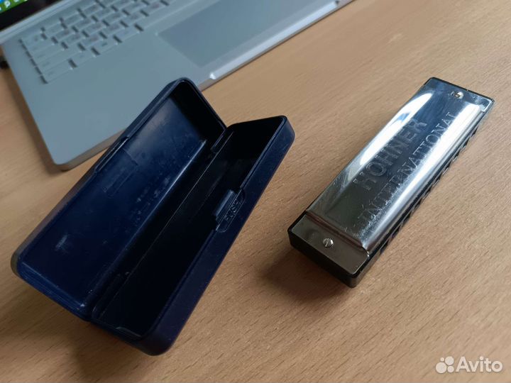 Немецкая губная гармошка hohner Silver Star C