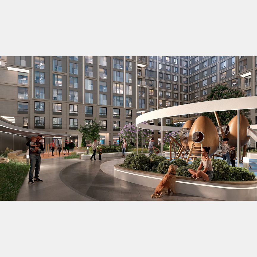 Апартаменты-студия, 28,6 м², 5/20 эт.