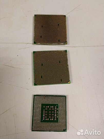 3 Процессора+4 шт DDR 2