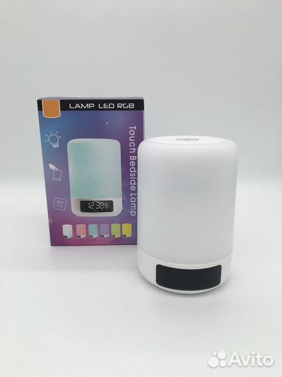 Светильник Будильник Колонка Часы 4 в 1