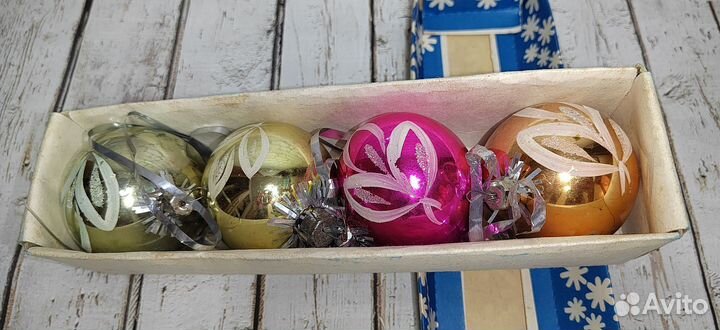 Елочные игрушки СССР
