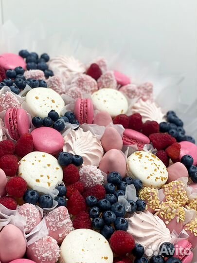 Женские съедобные букеты