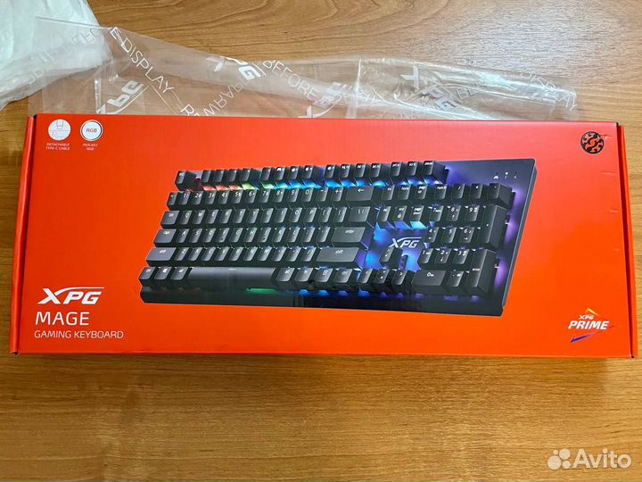 XPG Mage (Kailh KT red switches, USB, RGB)