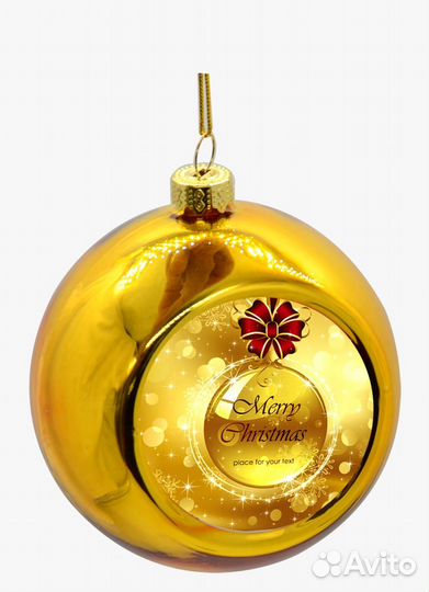 Новогодние шары с фотографией