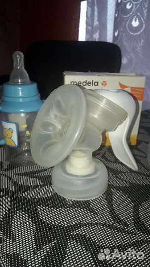 Молокоотсос + Набор бутылочек + Пакеты для хранени