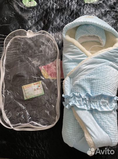 Конверт на выписку зима