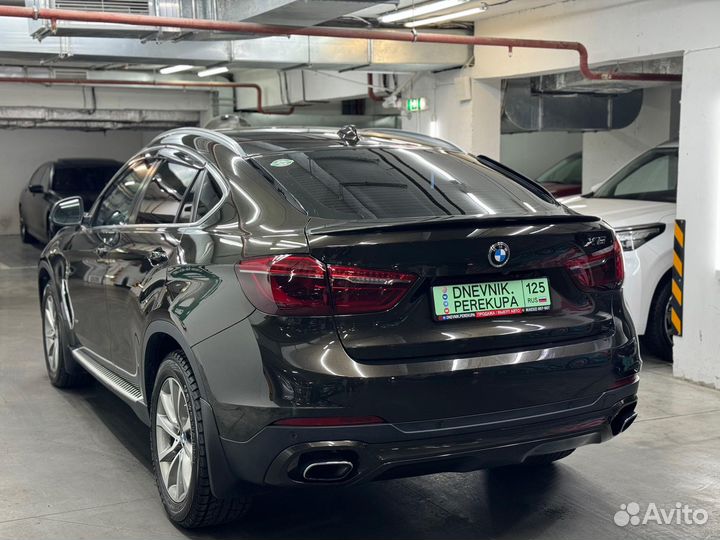 BMW X6 3.0 AT, 2018, 103 000 км