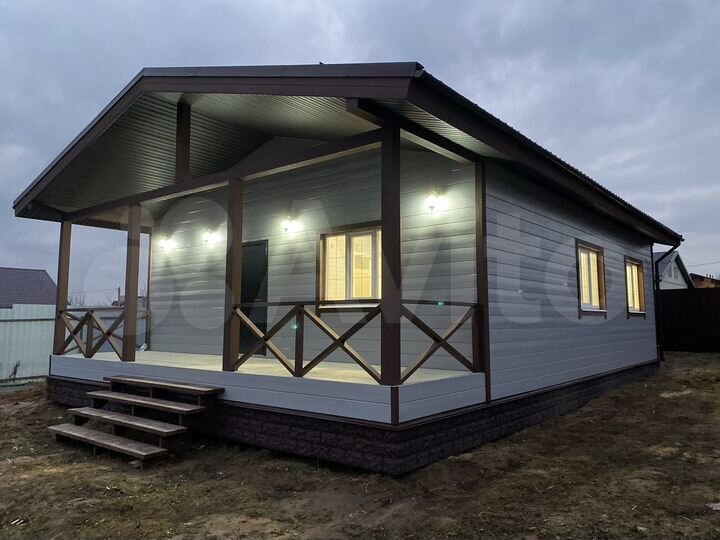 Дом 96 м² на участке 7 сот.