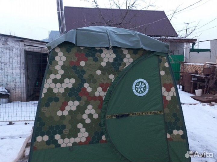 Зимняя палатка с печкой