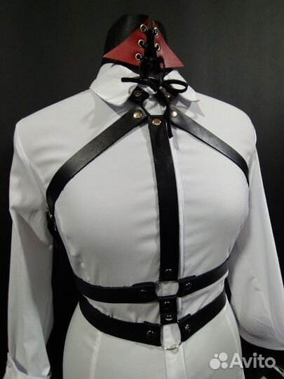 Портупея натуральная кожа