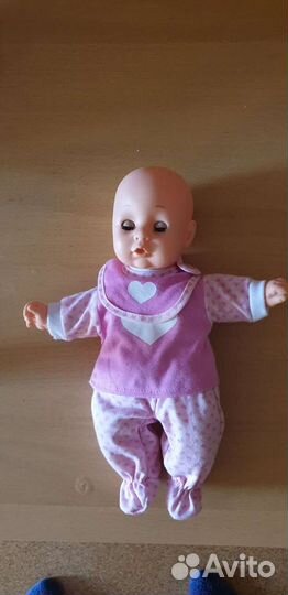 Кукла пупс со звуком