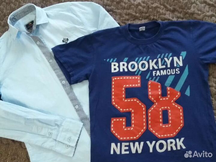 Рубашка для мальчика 134