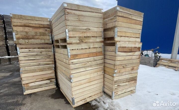 Ящики под яблоки