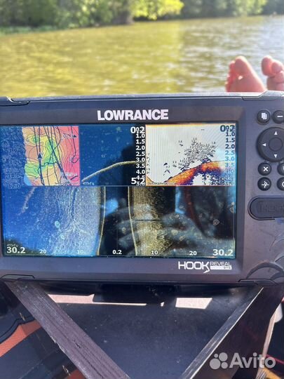 Эхолот lowrance hook reveal 9 tripleshot