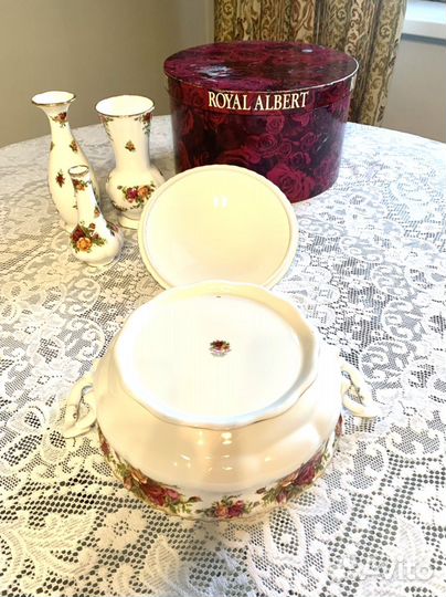 Royal Albert Old country roses террин (супница)