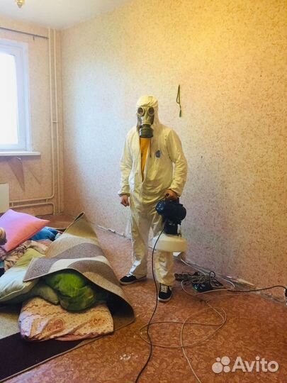 Уничтожения клешей,клопов,тараканов