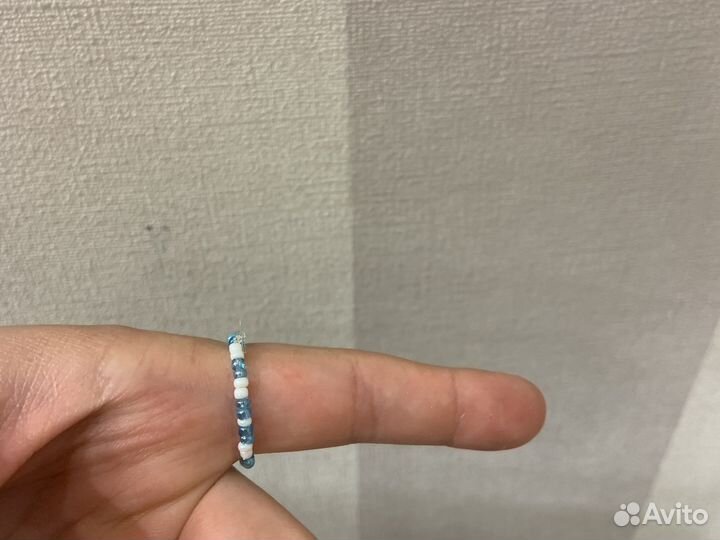 Кольцо из бисера