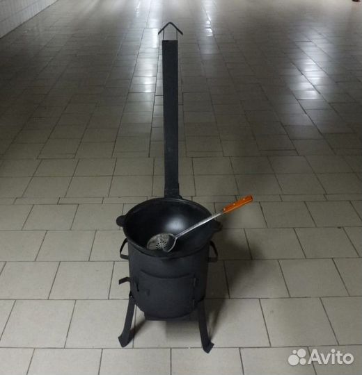 Казан с печью