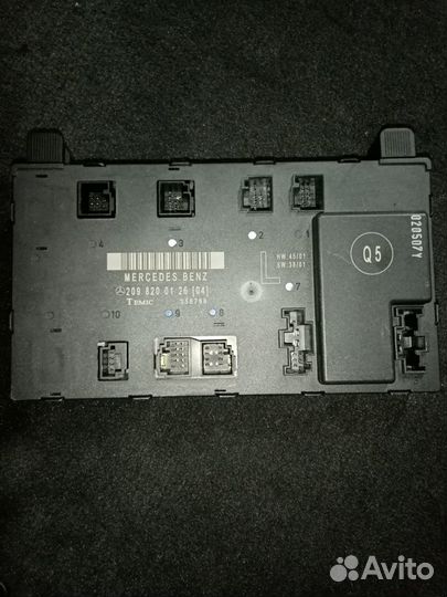 Блок передней левой двери mercedes w209 2098200126