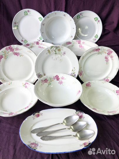 Посуда СССР 1930-1950 годы, мельхиор Европа