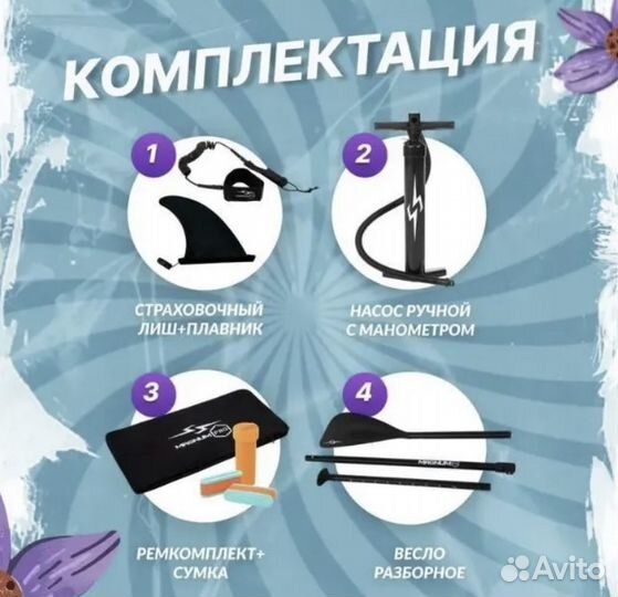 Sup борд полный комплект