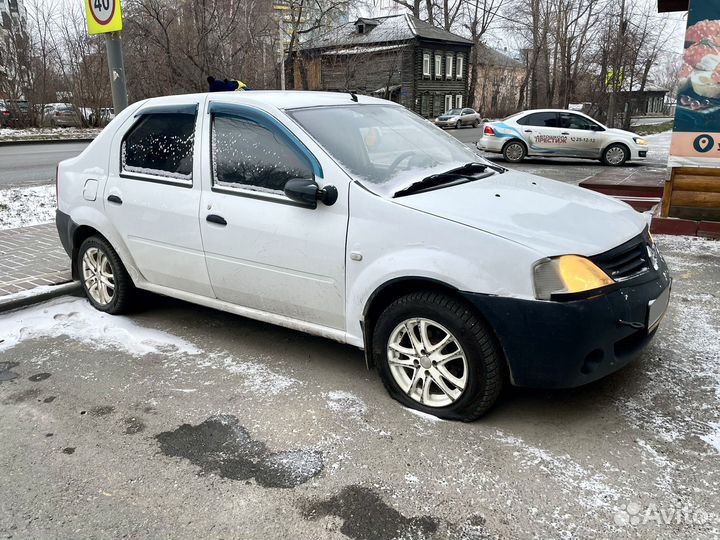 Renault Logan 1.4 МТ, 2008, 100 000 км