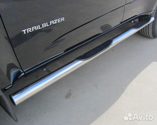Пороги на Шевроле Трейлблейзер защита TrailBlazer
