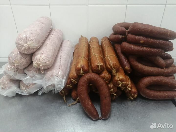 Копчёные и варёные колбасы