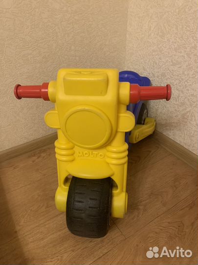 Детский мотоцикл беговел molto