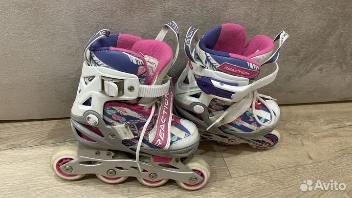 Роликовые коньки раздвижные