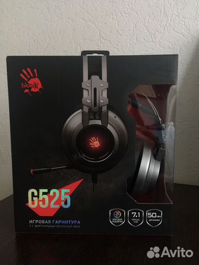 Игровые наушники bloody