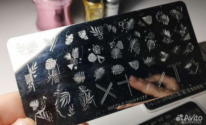 Пластина для стемпинга, штамп