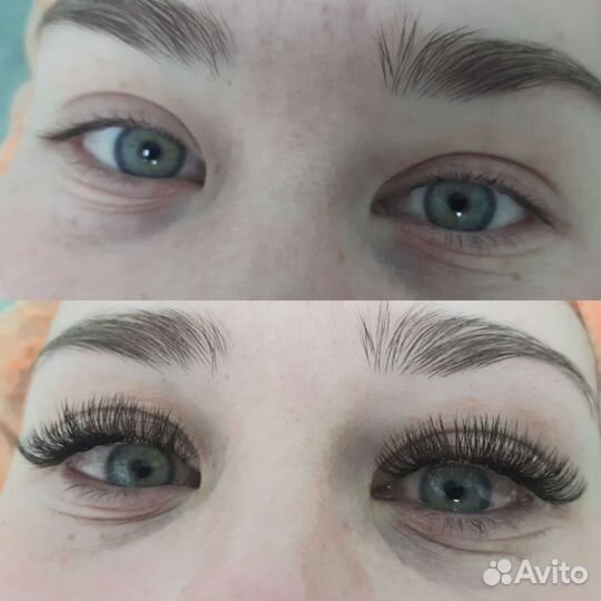 Наращивание ресниц, маникюр, педикюр