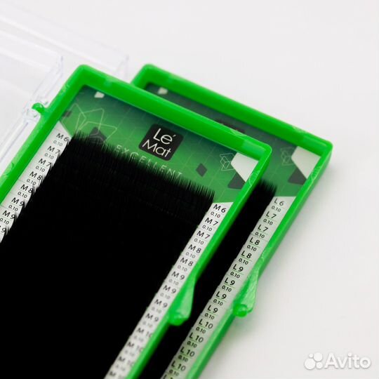 Ресницы для наращивания и клей Le Mat