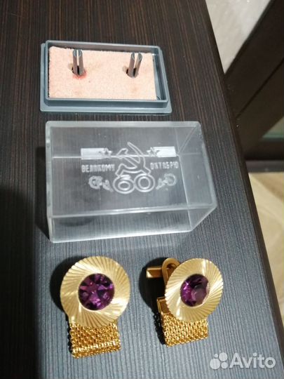 Старинные запонки