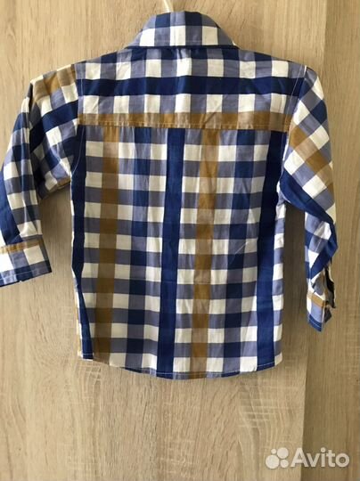 Рубашка для мальчки 86 р-р