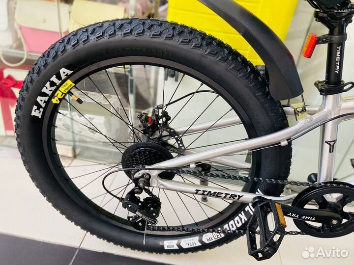 Фэтбайк на спицах тт104 7s 24'' алюминий
