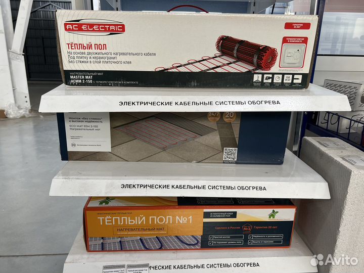 Комплект электрического теплого пола