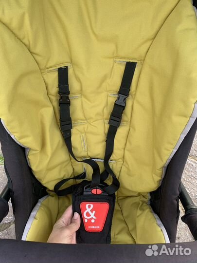 Коляска для погодок и двойняшек 3 в 1 Phil&teds