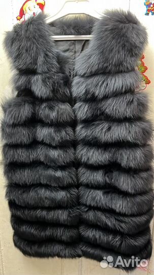 Жилетка меховая женская 48 50