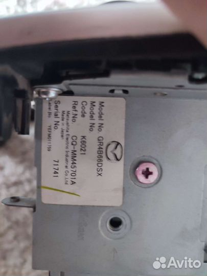 Магнитола mazda 6 gg