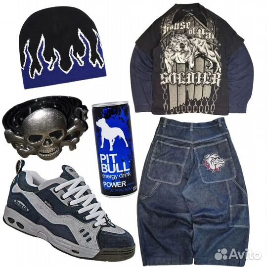 Old sk8 archive y2k jnco 3pm wexwear type