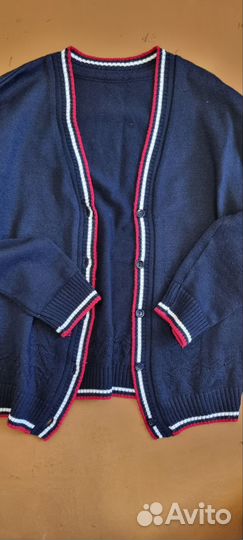 Кардиган триколор