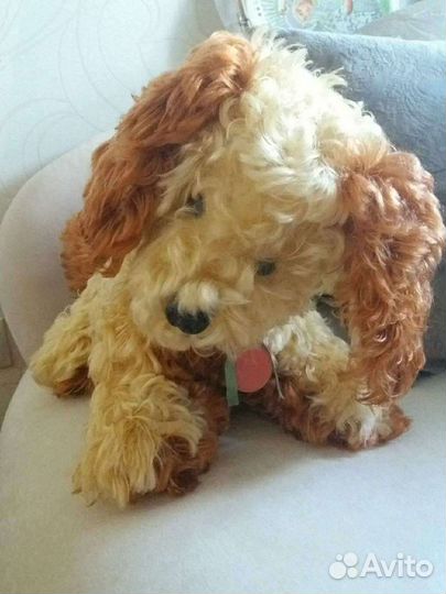 Игрушка собачка винтаж