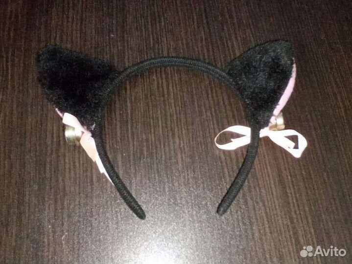 Ободок кошачьи ушки
