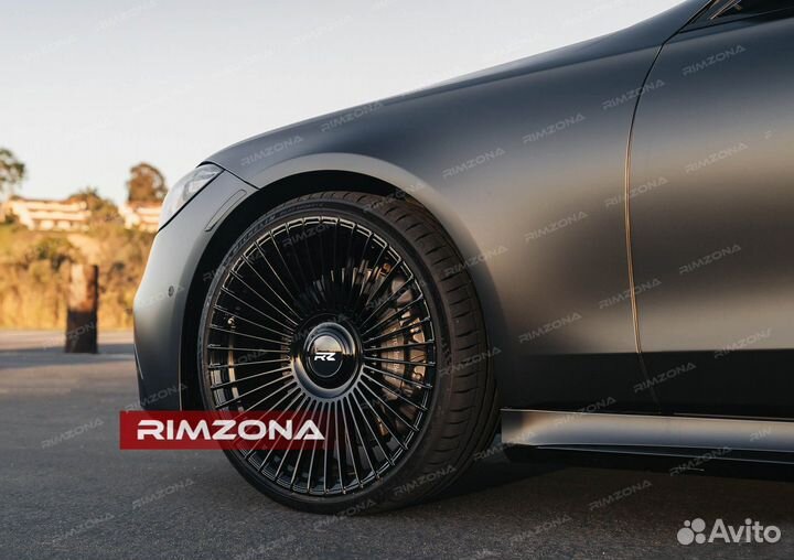 Кованые диски R22 на Mercedes S-Class