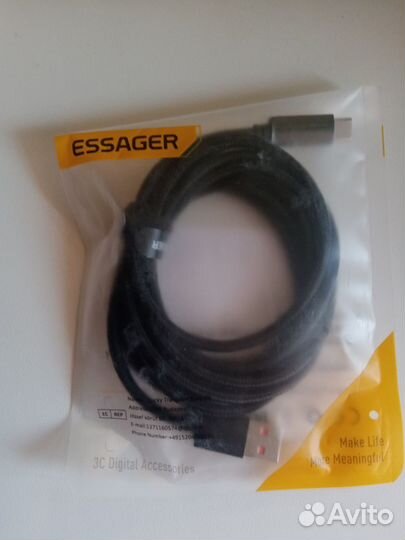 Кабель usb type c