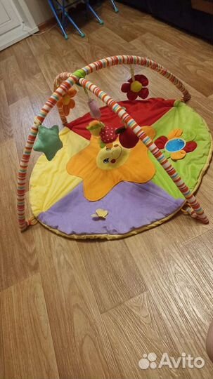 Развивающий коврик с большой игрушкой